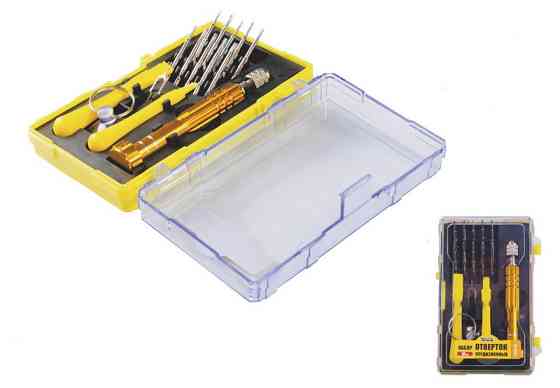 MASTERTOOL Насадки викруткові прецинзійні для мобільних телефонів MASTERTOOL з тримачем набір 1 Київ