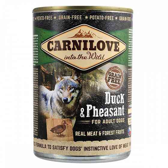 Влажный корм Carnilove Duck & Pheasant для собак, утка и фазан, 400 г Винница