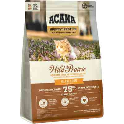Сухий корм для кішок ACANA Wild Prairie Cat 1.8 кг (0064992714574) Вінниця