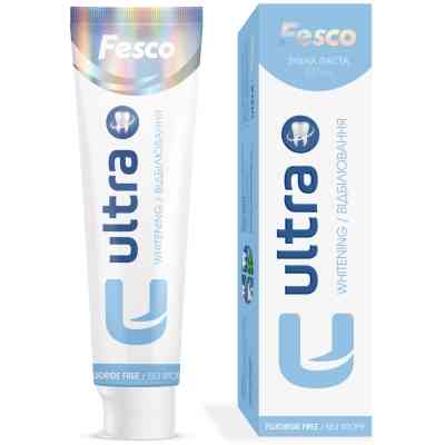 Зубна паста Fesco Ultra Whitening Відбілювання 100 мл (4820204701970) Вінниця