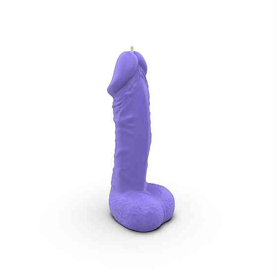 Свічка у формі члена Чистий Кайф LARGE Violet Sex Aura Київ