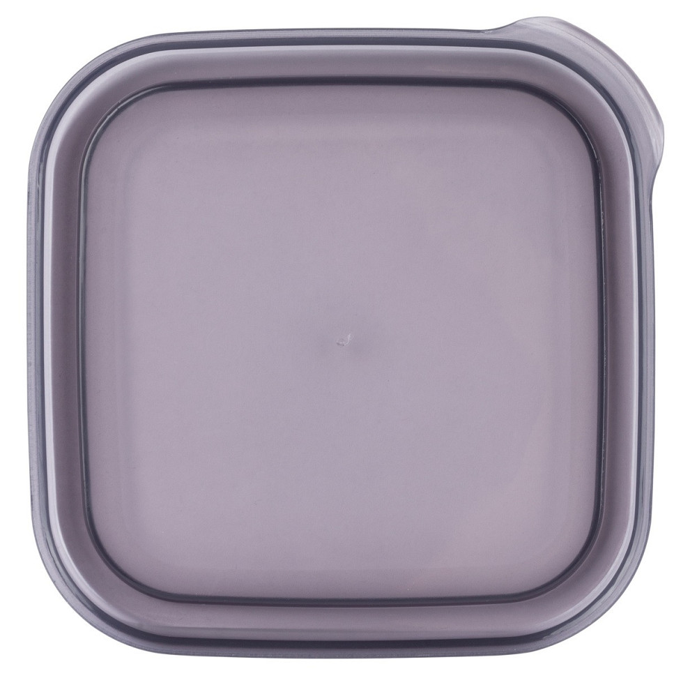 Контейнер для сипучих Violet House 0298 Transparent Black 1.1 л (6859643) Київ - фото 2