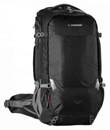 Рюкзак туристический Caribee Magellan 65 RFID нижний вход черный Киев