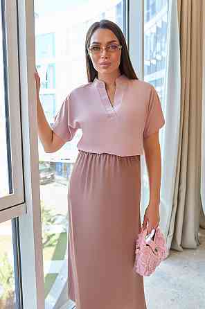 Літня блуза з розрізним рукавом "Moon"| Батал 50-52, Фрезовий Київ