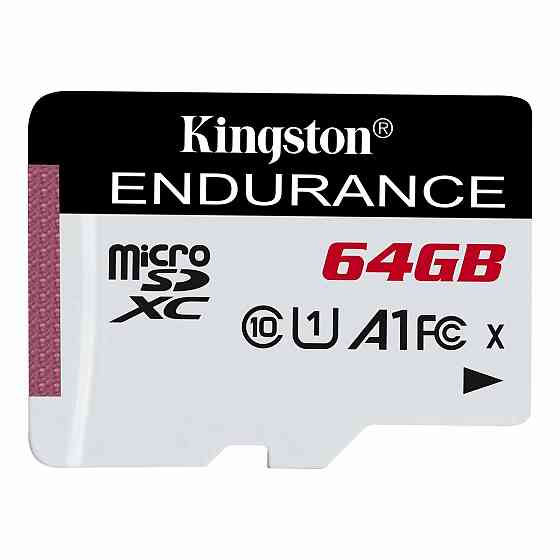 microSDXC (UHS-1 U1) Kingston Endurance 64Gb class 10 А1 (R95MB/s, W30MB/s) Киев