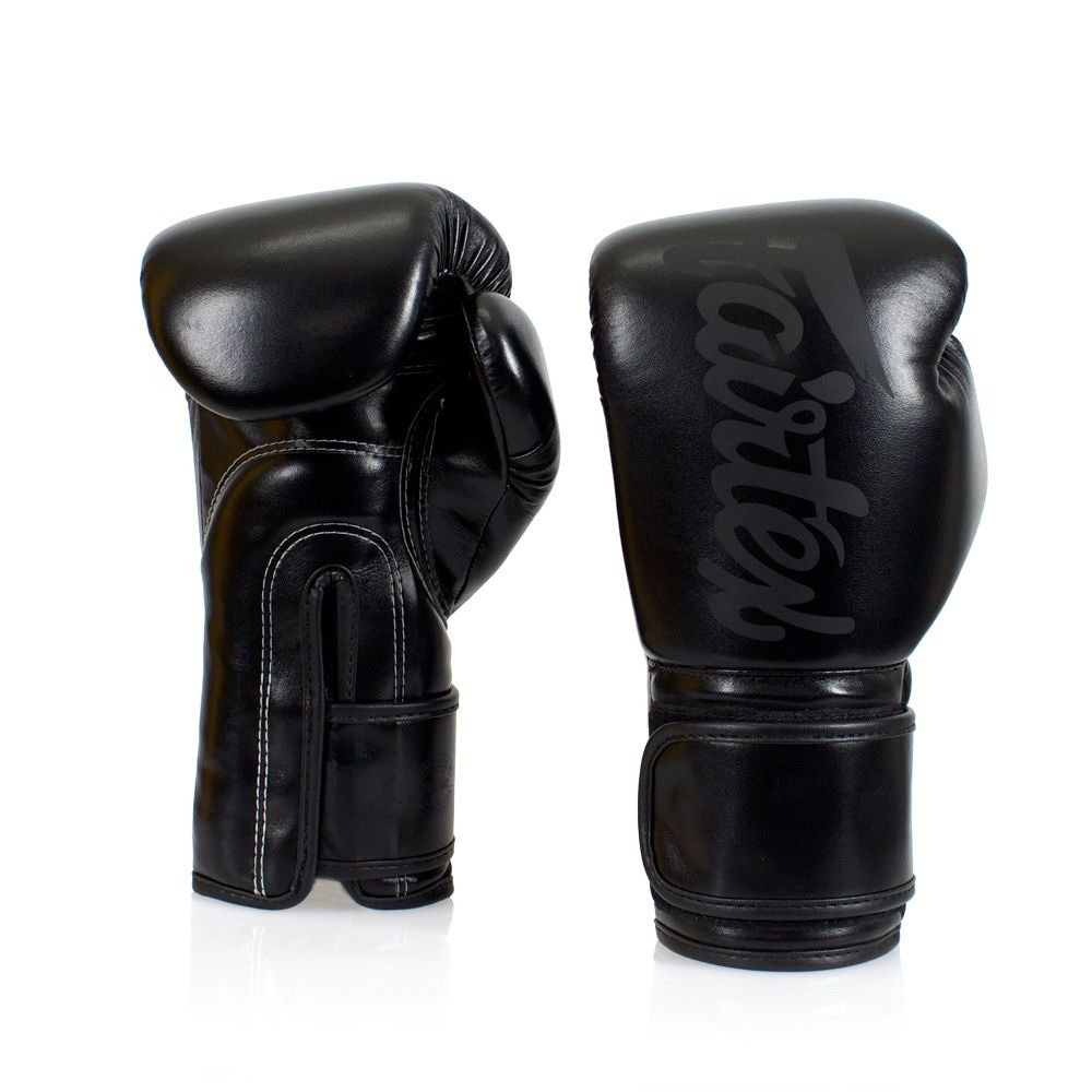 Боксерські рукавиці Fairtex BGV14SB Black 16 унцій (бинти в комплекті) Каменское - изображение 3