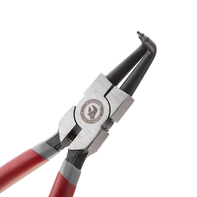 Набір щипців INTERTOOL HT-7001, 4 шт., 150 мм - 4 щипці для різних типів стопорних кілець Львів - фото 3