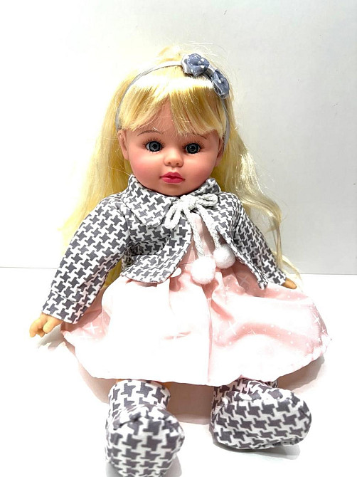 Лялька м'яконабивна Меланія зі звуковими ефектами 5 пісень укр мова 39см Вид 3 (M 5916 I UA) Чернігів - фото 3