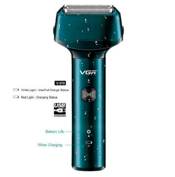 Электробритва VGR V-370 Синий Днепр - изображение 4
