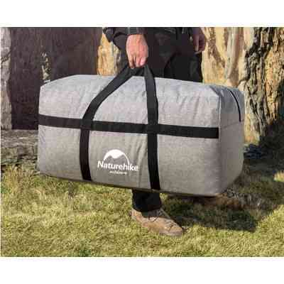 Сумка дорожная Naturehike NH17S021-L 100 л темно-сірий (6927595724903) Винница