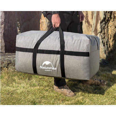 Сумка дорожная Naturehike NH17S021-L 100 л темно-сірий (6927595724903) Винница - изображение 4