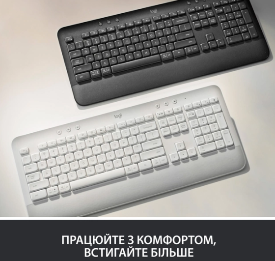 Клавіатура Logitech Signature K650, UA, Graphite (920-010945) (6823478) Київ