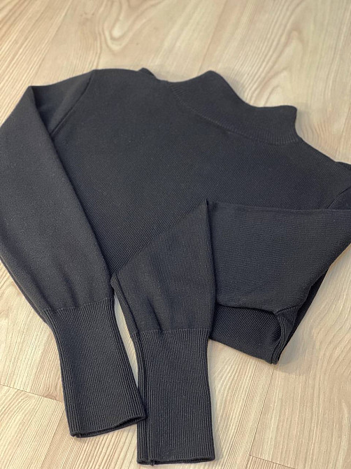 Свитер женский водолазка гольф базовый A-N 5688, черный, 42-46 Одесса - изображение 5