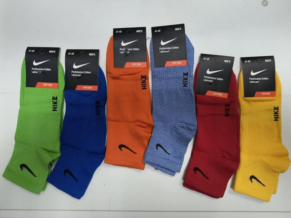Набор цветных носков средней высоты. 6 шт в упаковке. Размер 41-45 Киев - изображение 2