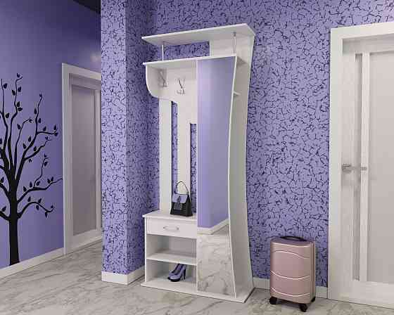 Прихожая Соло-8, Белый, 900/330/2100 Львов