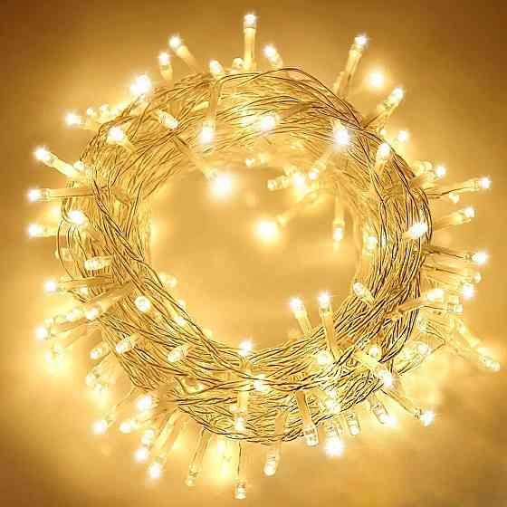 Гірлянда 100led для дому (біле\тепле світло) 220w 16481 Луцьк