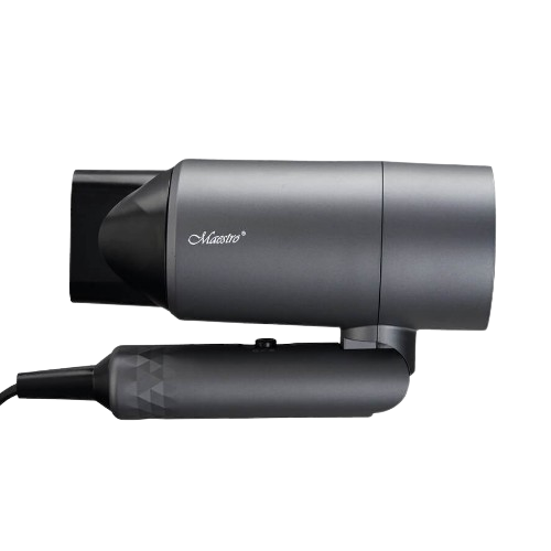 Фен для волосся (дорожній) 1400-1600W (2 швидкості, складна ручка) MR-209 Maestro Житомир