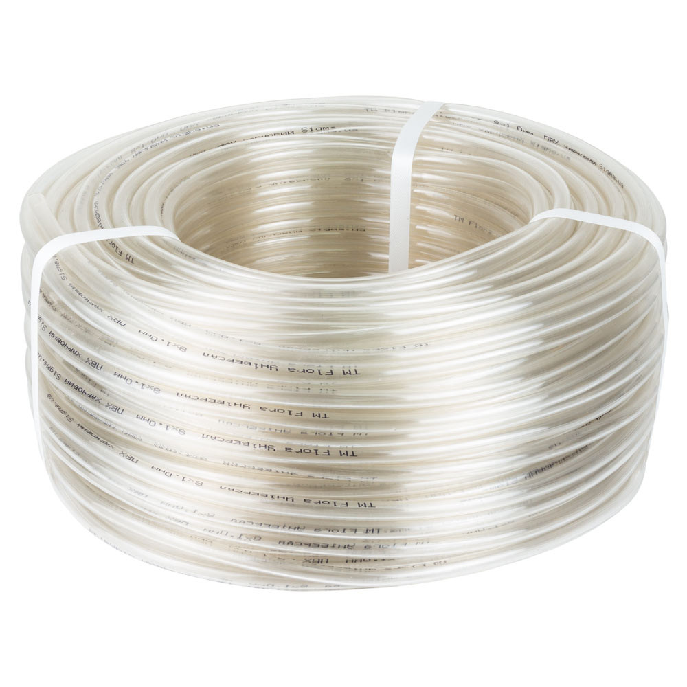 Flora Шланг Универсал прозрачный 8×1.0мм 100м FLORA (5067744) Коломыя - изображение 1