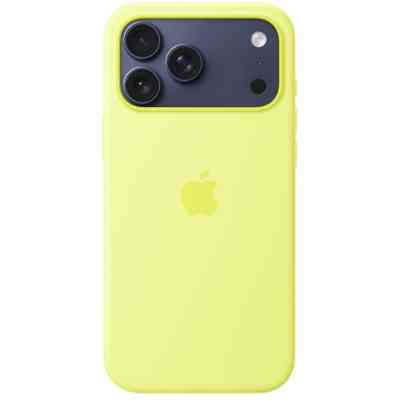 Чохол до мобільного телефона Apple iPhone 17 Pro Max Silicone with MagSafe - Neon Yellow Model A3560 (MGFM4ZM/A) Вінниця