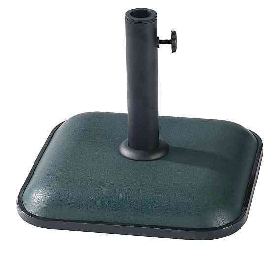 Підставка для парасолі Time Eco СВ-11 бетонна квадратна зелена, 11 кг Київ