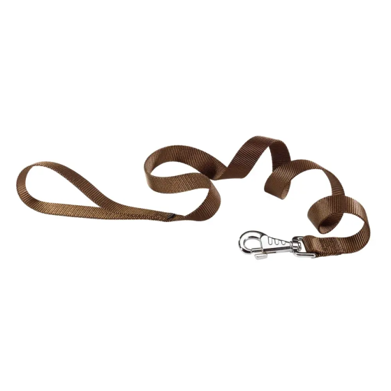 Поводок из нейлона для собак Ferplast Club G (Ферпласт Клуб Джи) G25/120 - 25 mm x L 120 cm, Коричневый Запорожье