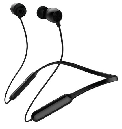 Беспроводная Bluetooth stereo гарнитура Remax RB-S17 ваккумная Black Винница - изображение 1