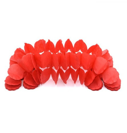 Гірлянда розтяжка паперова 3 м 16 на 11 см червоний Київ - фото 1