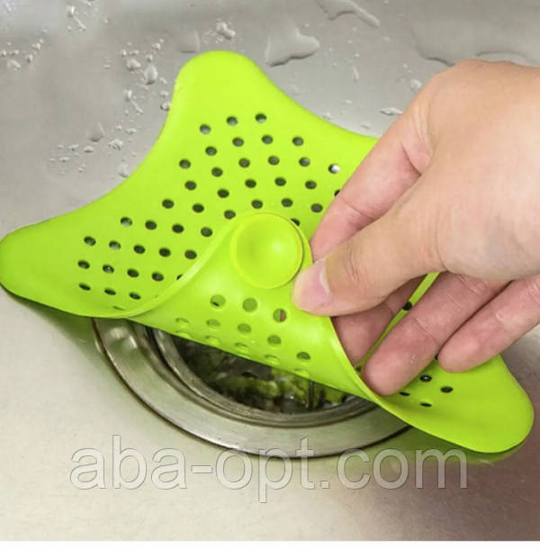 Набір зливних фільтрів для раковини Зірка (3 шт) Одеса - фото 1