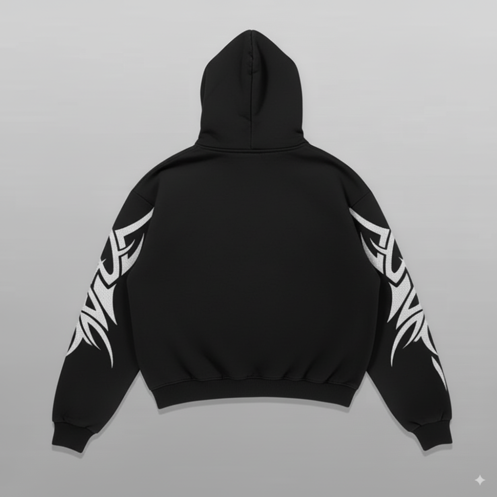 Худи, черная толстовка мужская, свитшот 2702804739 размер 42 Днепр - изображение 2