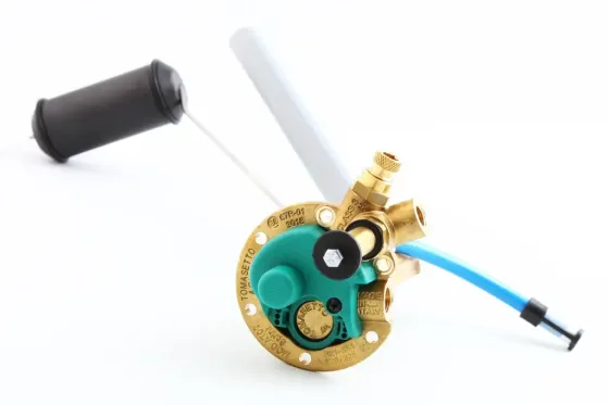 Мультиклапан ГБО для наруж. тор-го баллона H220мм 0° GreenGas с катушкой (пр-во Tomasettо) Винница