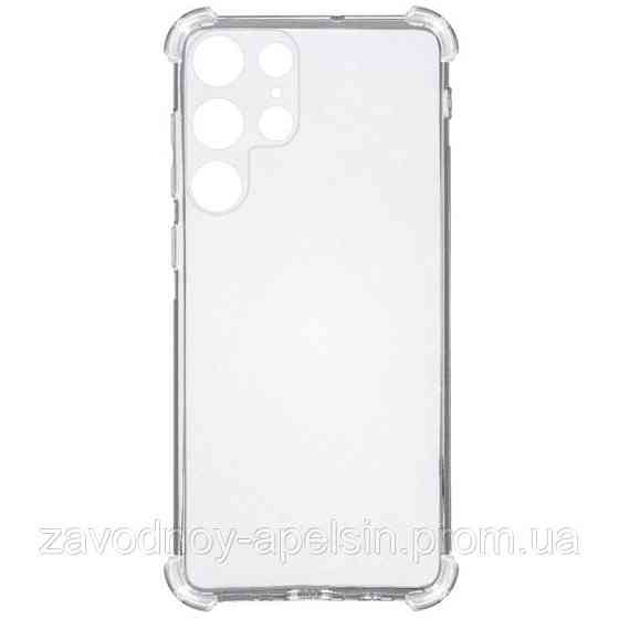 Samsung S22 Ultra S908 Прозрачный чехол (защита камеры + углы) Одесса