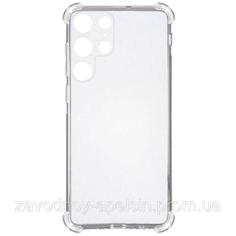 Samsung S22 Ultra S908 Прозрачный чехол (защита камеры + углы) Одесса - изображение 1