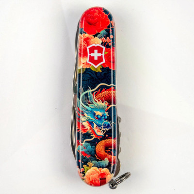 Нож Victorinox Huntsman Zodiac 91 мм Китайський дракон (1.3713_Z3200p) Винница - изображение 5