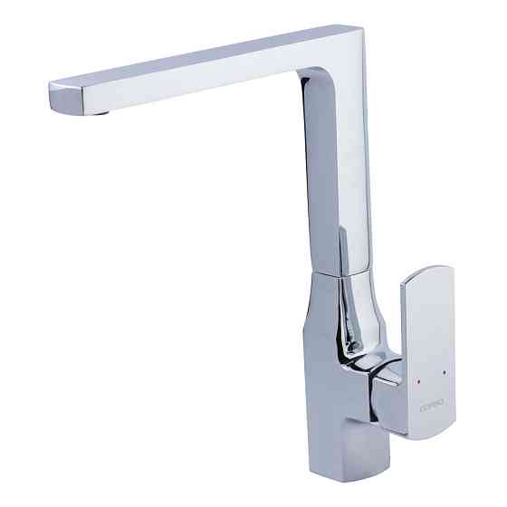 Змішувач COMO Ø35 для кухні Г-злив на гайці CORSO 9611100 (BF-4B229C) Київ