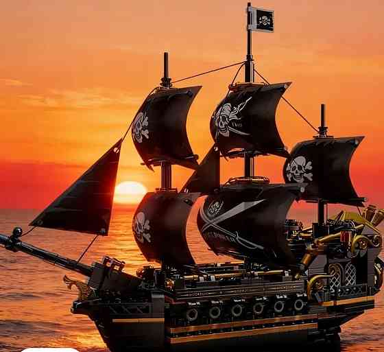 Конструктор корабель Чорна Перлина (+1000деталей) Харків