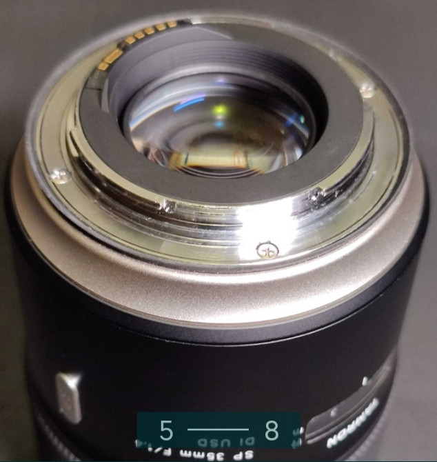 Об'єктив TAMRON SP 35mm. F/1.4 Di USD for Canon F045. Харків - фото 4