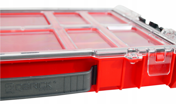 Органайзер ящик для інструментів Qbrick System PRO Organizer 100 Red Ultra (5901238256465) Київ - фото 5