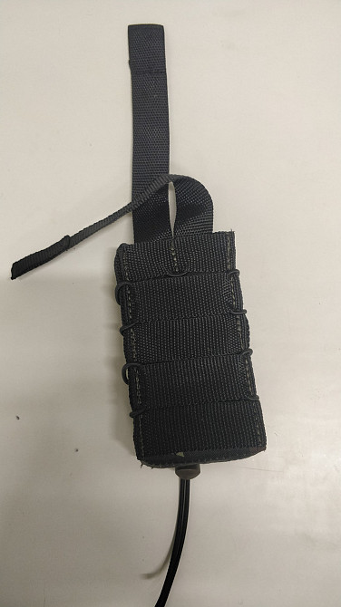 Підсумок одинарний під магазин АК на 1 ріжок із системою Molli чорний Одеса - фото 6