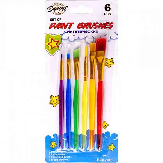 Набор кисточек 6шт BLK-106/24-3 Винница
