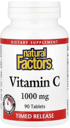 Витамин C Natural Factors Vitamin C 1000mg 90 таб Киев