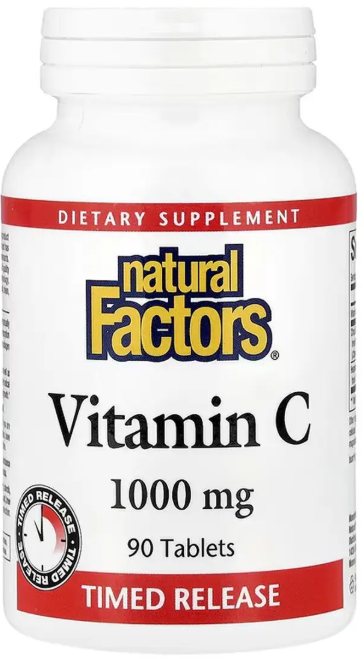 Витамин C Natural Factors Vitamin C 1000mg 90 таб Киев - изображение 1