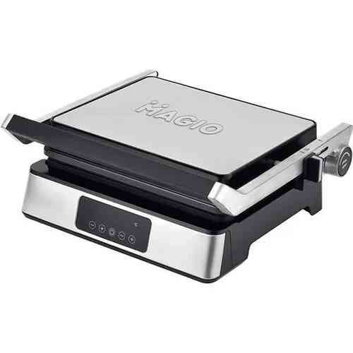 Настільний електрогриль домашній MAGIO MG-355, Гриль притискний рифлений, Електричний кухонний гриль BV-22 Івано-Франківськ