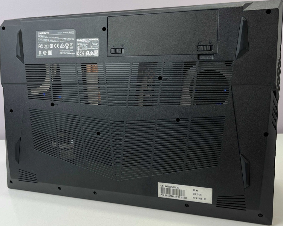 Ноутбук: Gigabyte A7 17.3" Ryzen 7 5800H, RTX 3060 130W ,144Hz, SSD1TB,RAM 16Gb. Київ - фото 7