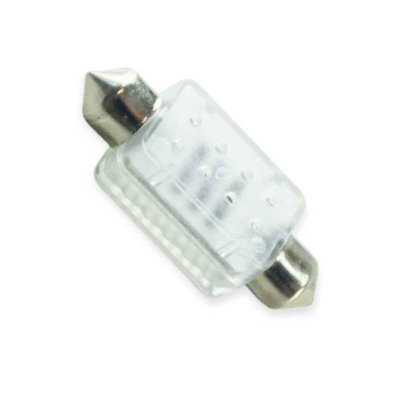 Автолампа AC лазер. 12-10 белая 27*3014 39мм 5000K 210L светодиодная Мукачево - изображение 1