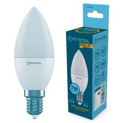 Лампочка CRYSTAL C37 7W PA Е14 4000K (C37-021) Винница