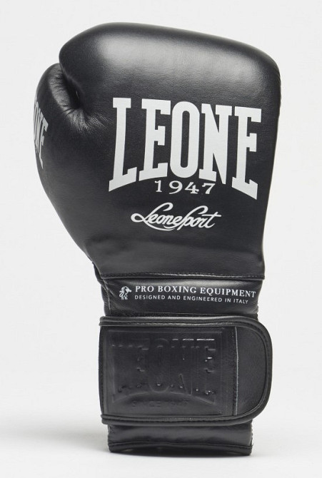 Боксерські рукавички Leone Greatest Black 18 ун. Каменское - изображение 3