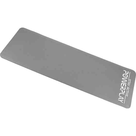 Килимок для йоги та фітнесу PowerPlay 4152 NBR Performance Mat Сірий (183x61x1) Каменское