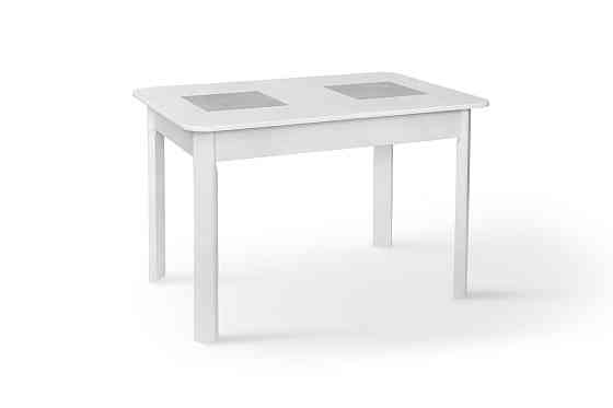 Стіл обідній Бостон (1150+390)*740, білий Київ