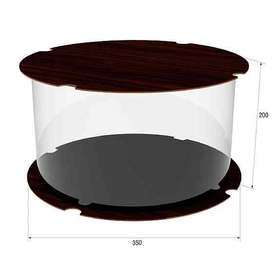 Коробка для тортів, квітів та подарунків EKOSTAR 350х200 Київ