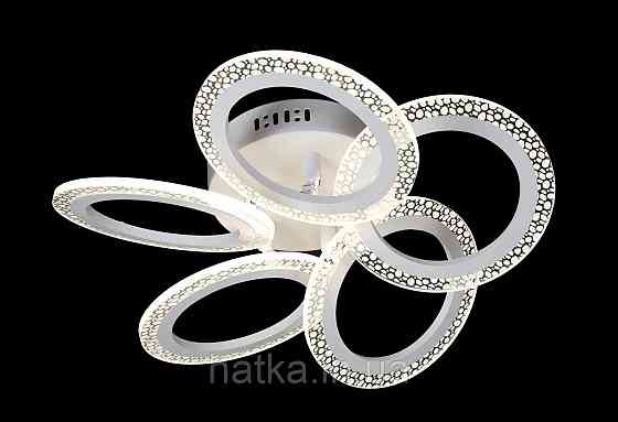 Люстра стельова світлодіодна VALESO 77078/5, білий Київ